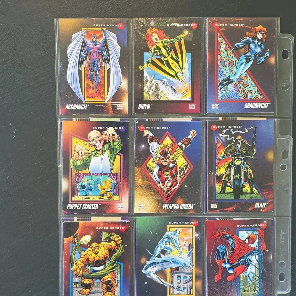 1992 Impel Marvel Universe Series 3 Trading Card Lot 30 Cards Spider-Man Venom